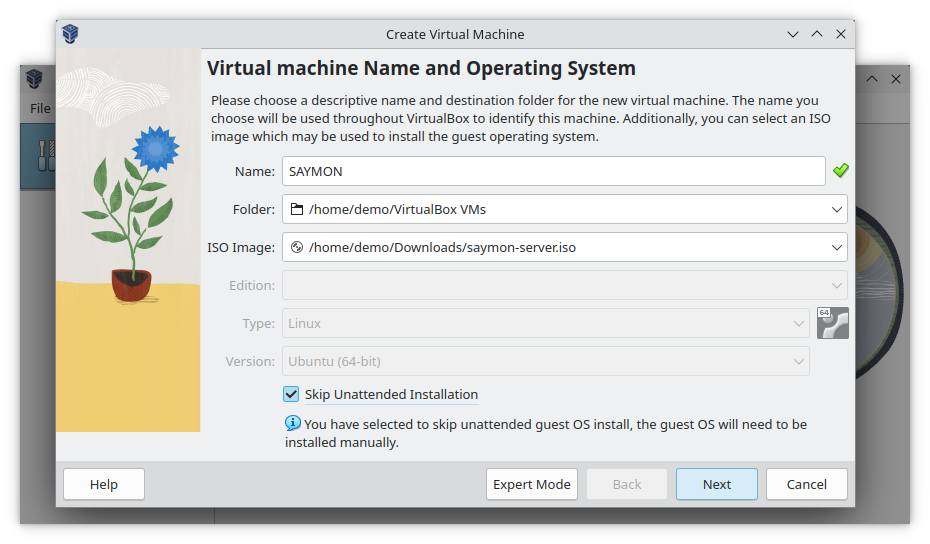 create vm