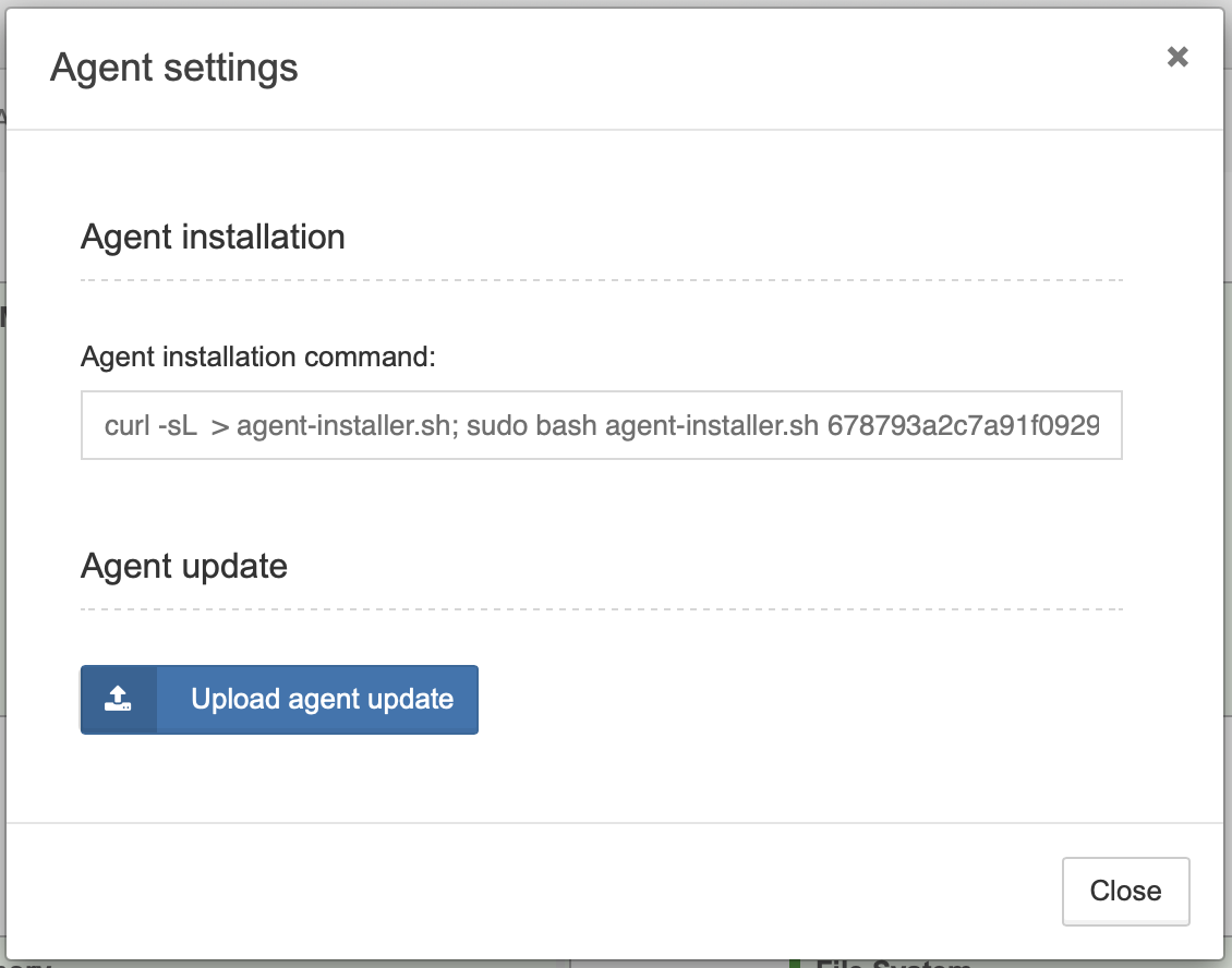 agent config