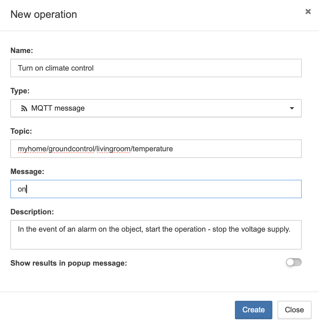 mqtt light