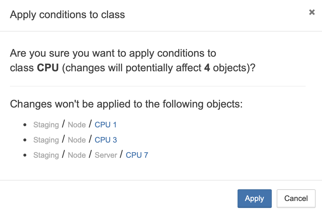 apply to class popup